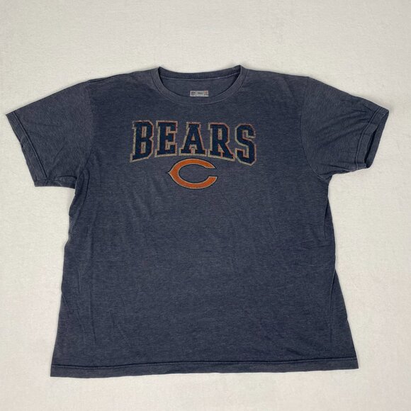 NFL Team Apparel Chicago Bears Cutler Graphic Navy Blue Tee Size XL - Picture 3 of 8